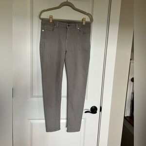 Calvin Klein Midrise Stretch Skinny Jeans SZ 8 Gray